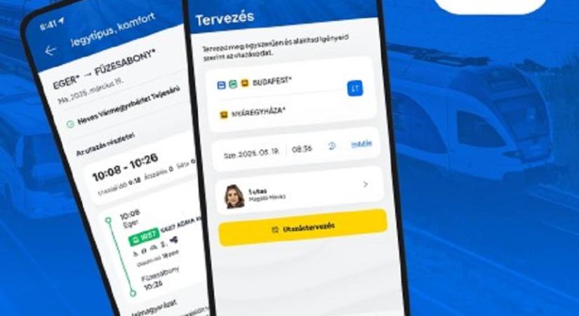 Több utastájékoztatási funkcióval indult el az új MÁVPlusz applikáció