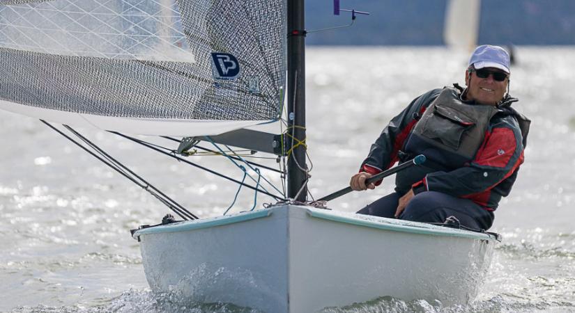Csányi Zoltán a Finn Dingi 5 Tó Bajnoka!