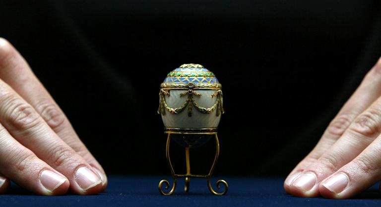 Egy új-zélandi férfi lenyelt egy mintegy húszezer dollár értékű Fabergé-tojást