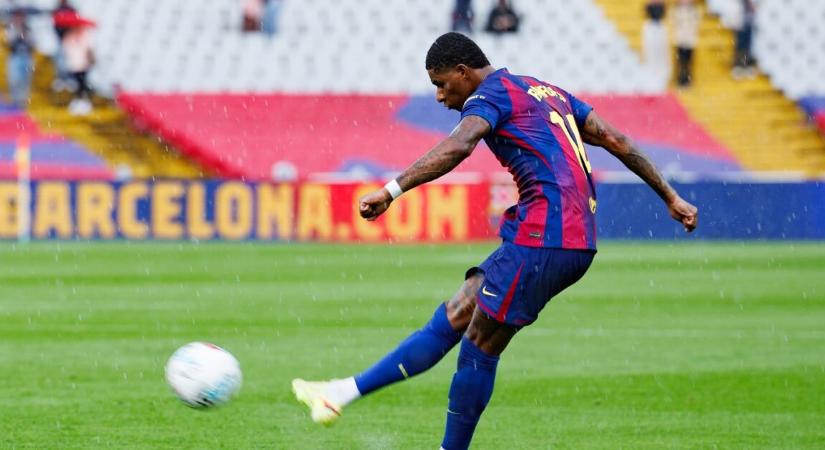 Rashford jövője kérdéses a Barcelonában – fizetése okozza a legnagyobb dilemmát
