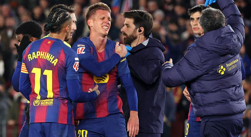 Már csak jövőre léphet újra pályára a Barcelona középpályása