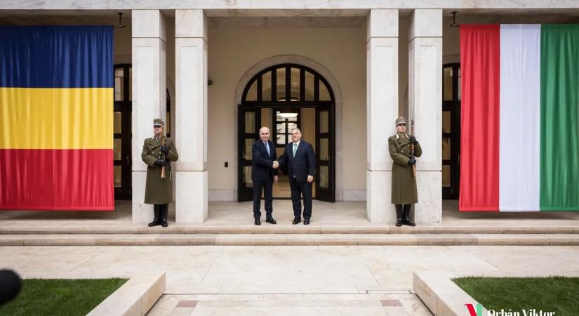 Orbán Viktor eredményes megbeszélést folytatott a román miniszterelnökkel