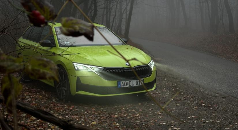 A zöld fenevad, ami újra menővé teszi a józan észt – Skoda Octavia 2.0 TDI Sportline Teszt
