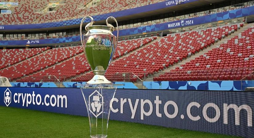 Minden eddiginél több kriptós szponzor a 25/26-os Bajnokok Ligájában