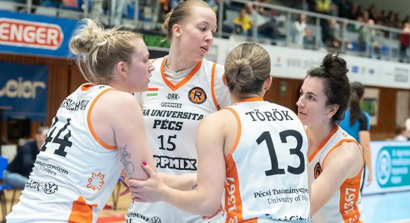 Nagyot hajrázott a Pécs, idegenben legyőzte a Sopront a női kosár NB I rangadóján