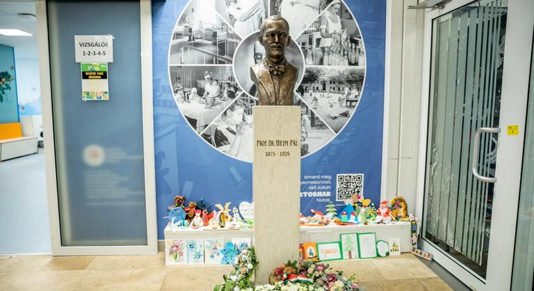 A hazai modern gyermekorvoslás megteremtője előtt tiszteleg a hazai gyermekgyógyászat
