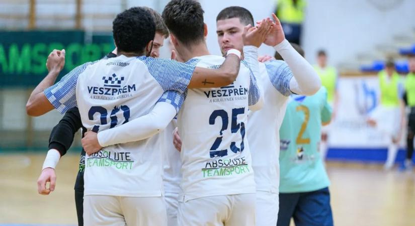 Továbbra is hibátlan a Veszprém a futsal NB I-ben