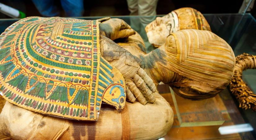 Félelmetes, idegen múmiát találtak Egyiptomban, még a létezését is eltitkolták