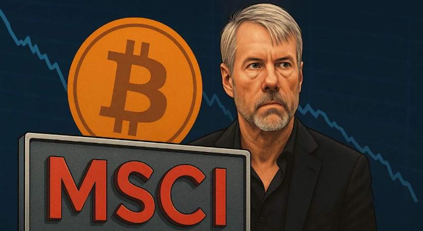 Tovább ütik a Strategy-t: kizárnák az MSCI indexéből, ami megroppanthatja a Bitcoint is