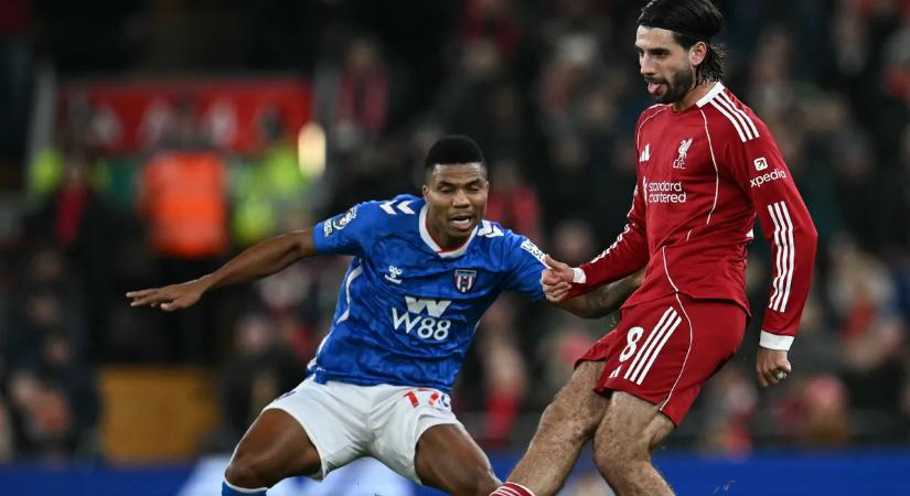 Csak Szoboszlai és Wirtz tudott életet lehelni a harmatgyenge Liverpoolba