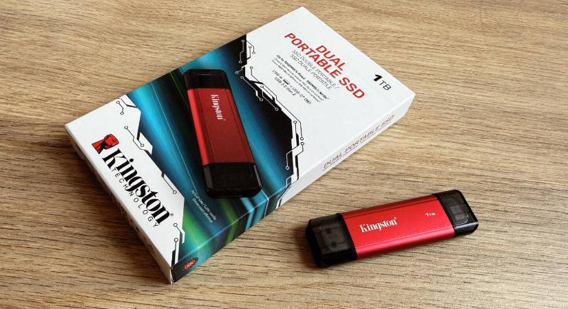 Kingston SPSD teszt: pendrájvnak álcázott külső SSD, lenyűgöző sebességgel