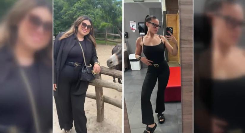 Egykor 112 kiló volt, most már a fitneszverseny a cél – Kitti 50 kilót fogyott
