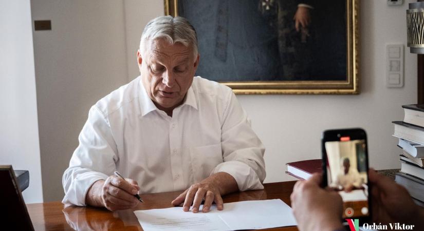Orbán kiírta, hogy ma egy nagy megállapodást írnak alá