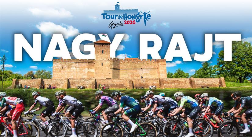 A gyulai vártól rajtol a 2026-os Tour de Hongrie