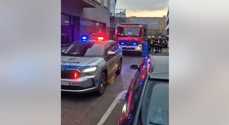 Rejtélyes anyag szivároghat Zsolnán, nagy erőkkel evakuálnak a hatóságok