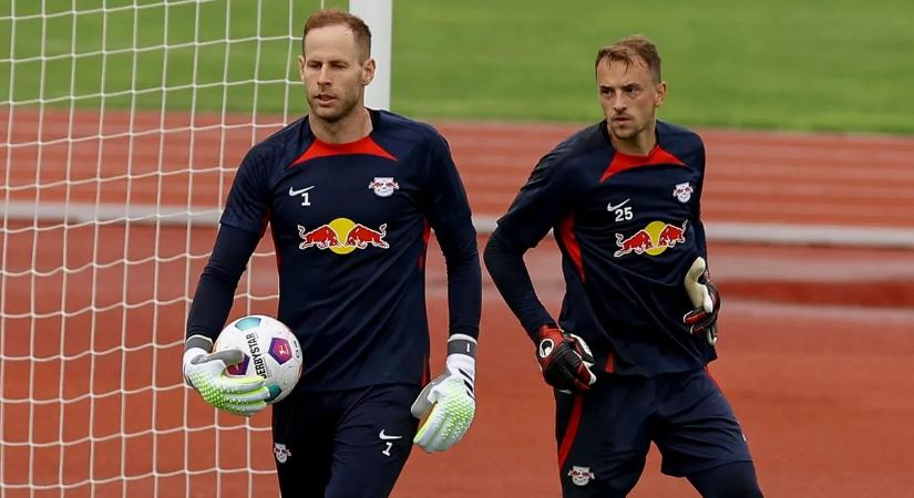 Gulácsi Péter kispadra került, majd felvette a kesztyűt, keményen odacsap