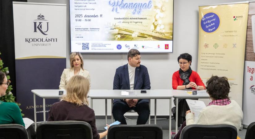 Hóangyal GondosKODO – jótékonysági koncert a tehetségekért