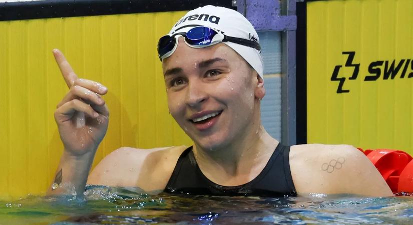 Késely Ajna és a vegyes gyorsváltó is döntős csütörtökön a rövid pályás úszó Eb-n