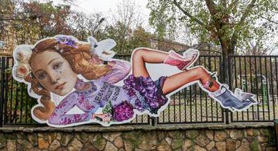 „Azt mondta, szeret, és bocsánatot kért” – Új street art alkotás készült a nők elleni erőszak megszüntetéséért