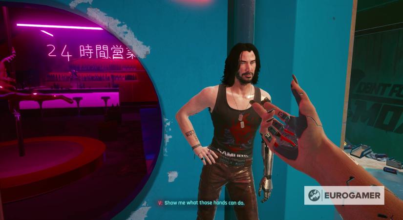 Lélegzetelállító – Végre szexelhetünk Keanu Reeves-szel a Cyberpunk 2077-ben