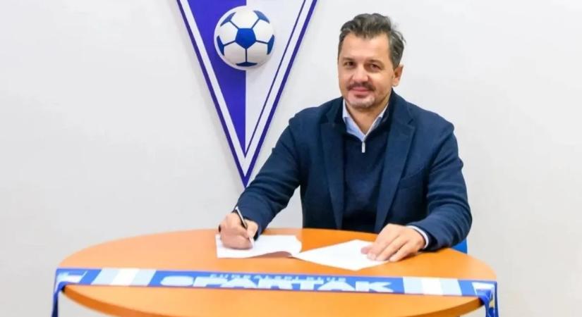 Az Újpest korábbi trénere újra Szabadkán vállalt munkát – hivatalos