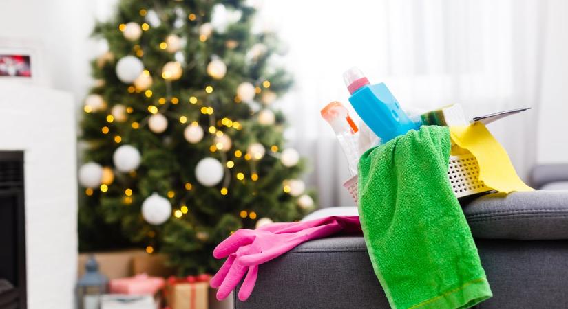 Ez a 3 decemberi takarítási trükk felgyorsítja a karácsonyi készülődést