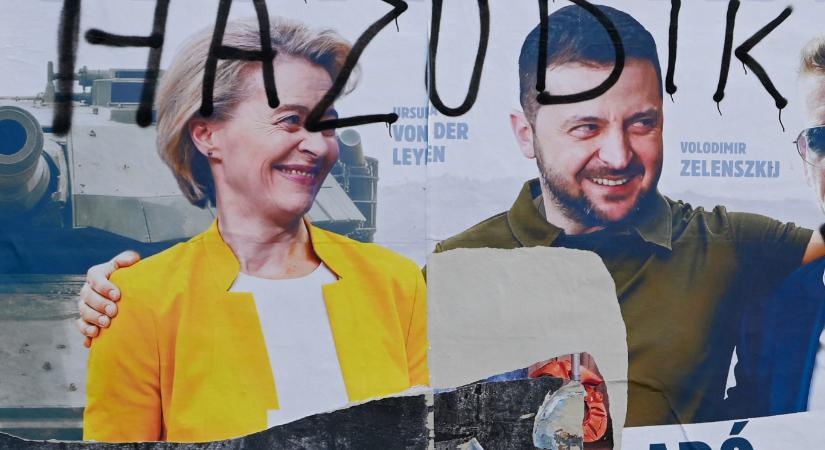 Hatujjú Zelenszkijjel támad a kormánypárti propaganda