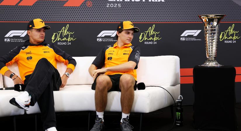 Norris szeretné, ha Piastri segítené a bajnokságban