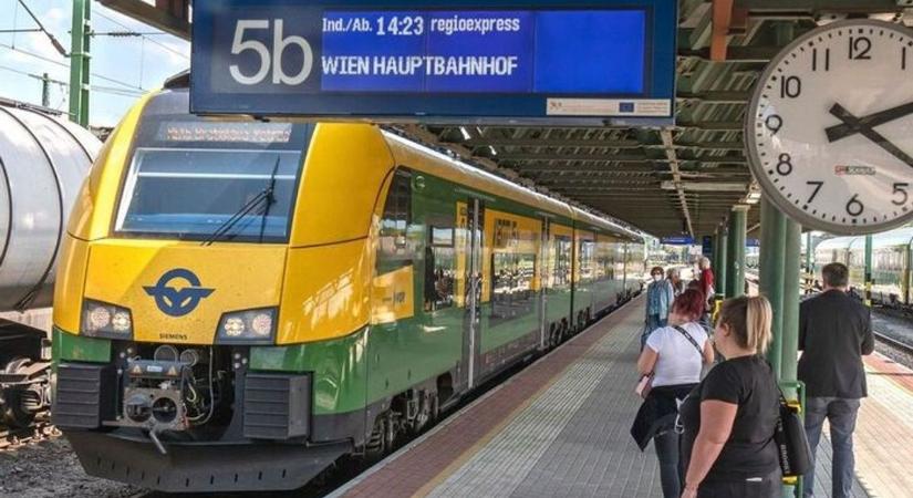 Vágányzár miatt módusul a menetrend a Győr-Sopron, illetve a Wien Hbf. – Ebenfurth – Sopron – Deutschkreutz vasútvonalon
