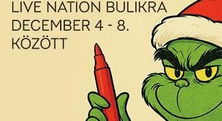 Zúzós karácsonyi akció a Live Nationtől