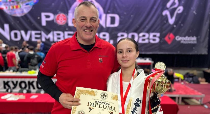 Csornai diáklány varsói diadala