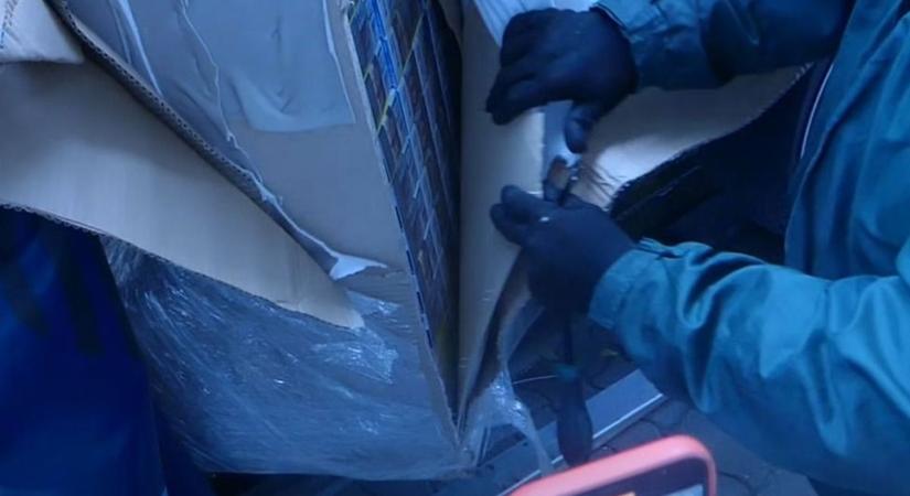 Hihetetlen rejtekhely: így buktatta le a röntgen a Röszkei cigarettacsempészt