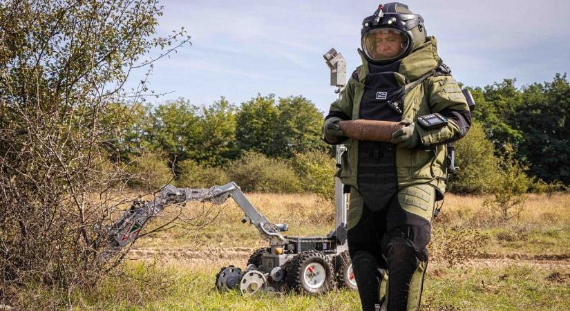 Elképesztő: második világháborús bombát találtak az építkezés helyszínén