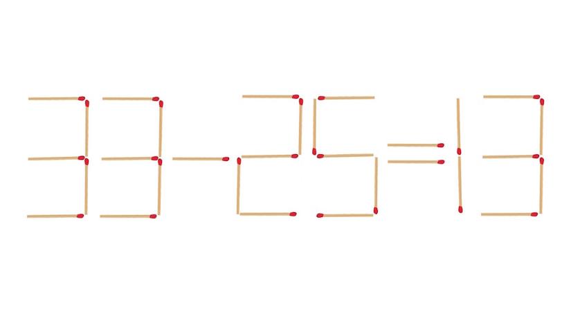 Agykarbantartó matek, gyufás rejtvény – tegyen hozzá két gyufát az egyenlethez, hogy helyessé váljon!