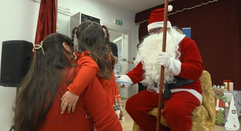 Megérkezett a várva várt mikulás