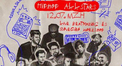 Figyelem, felvétel! Élőzenés hiphop beatmaking & szövegíró workshop, 2025. december 7.