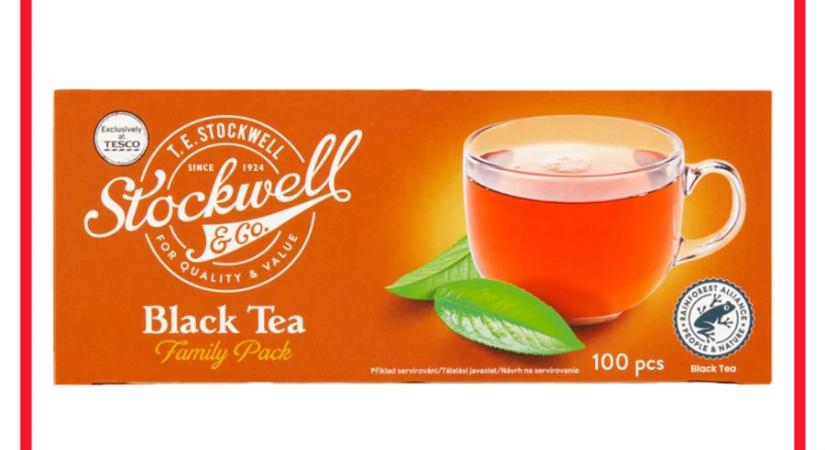NKFH: fekete teát hívott vissza a forgalomból a Tesco