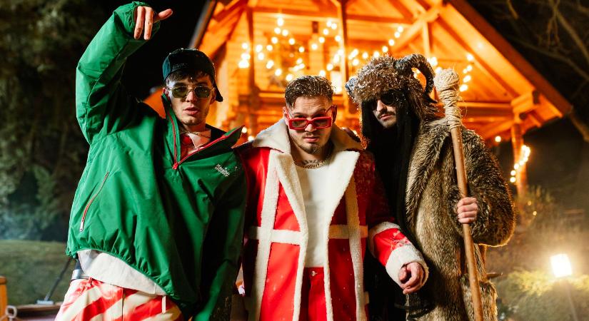 PREMIER: Itt a meglepetés Karácsonyi dal - Desh, Young Fly és Azahriah elhozzák az ünnepi hangulatot (VIDEÓ)