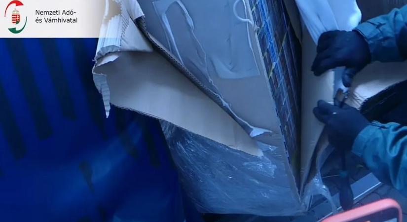 Durva, hogy mekkora adag illegális terméken ült a csempész