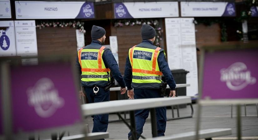 Lehet, hogy azt hiszed, nincsenek ott a zsaruk, de az Eger Adventen mindig akad pár figyelő szem