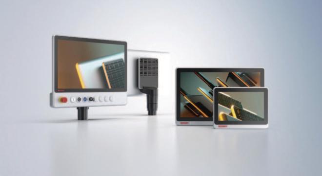 Többérintéses vezérlőpanel-család hatékony kezelési műveletekhez