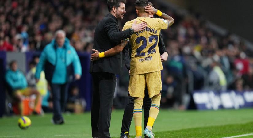 Simeone szerint óriási tévedés történt az Aranylabda-gálán