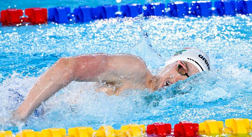 Rövidpályás úszó Eb – Sárkány Zalán ezüstérmes 1500 méter gyorson