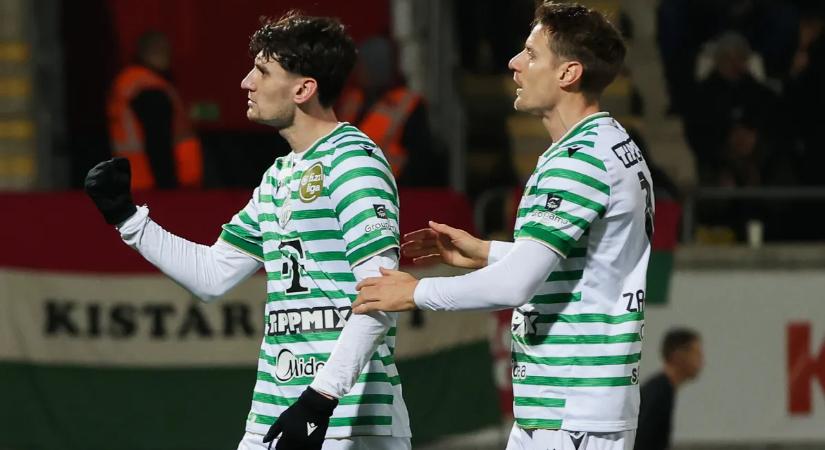 A Ferencváros kisvárdai sikerével állt a tabella élére