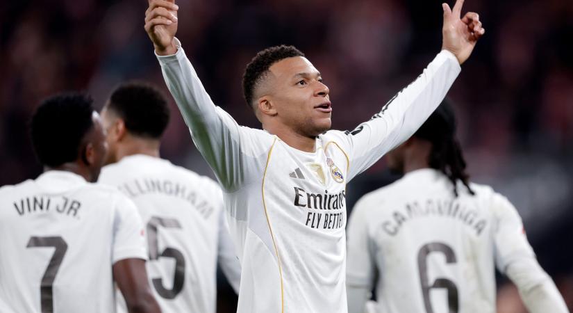 Mbappé a küszöbön: már csak öt gólra van Ronaldo rekordjától
