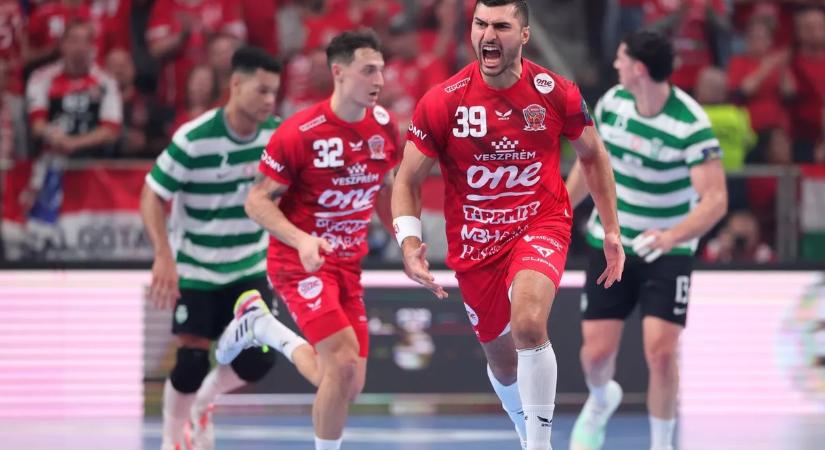Kellett Corrales utolsó másodperces bravúrja is, a Veszprém legyűrte a Sporting CP-t