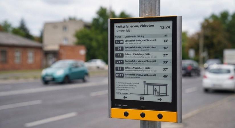 E-papír kijelzős utastájékoztató táblákat tesztel a MÁV