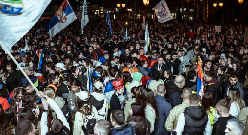 A niši hallgatók megemlékeztek a tiltakozások évfordulójáról és új akciókat jelentettek be