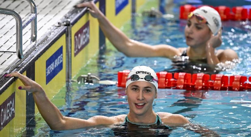 Ott az újabb ezüst: Ábrahám Minna második a rövidpályás úszó Eb-n
