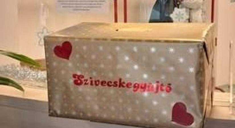 „Szívecskegyűjtő Szeretetláda” aranyozza be a Szent Imre Kórház betegeinek karácsonyát
